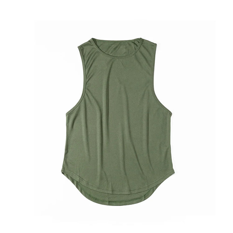 Deportes sin mangas para hombre.