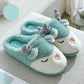 Cute Plush Home Cotton Shoes For Men