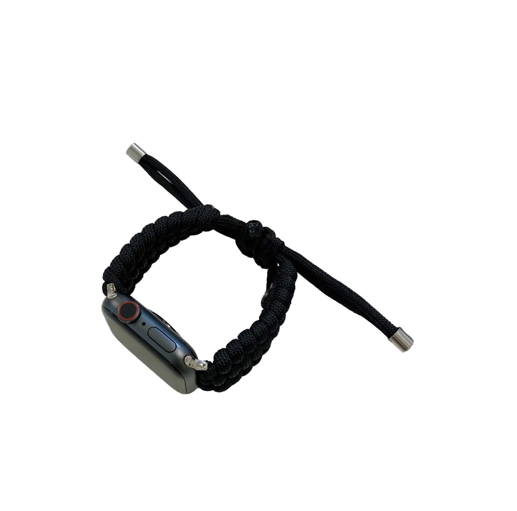 Correa trenzada para reloj inteligente de paracord transpirable