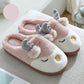 Cute Plush Home Cotton Shoes For Men