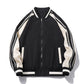 Striped Baseball Collar Autumn And Winter New Men