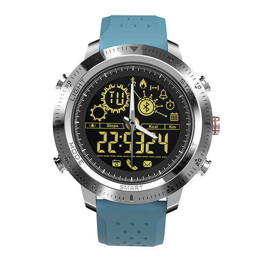 Reloj electrónico inteligente con Bluetooth y esfera grande de metal.