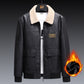 Slim Fit Handsome Workwear Motorcycle Jacket Men&