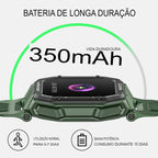 Relógio inteligente 3ATM IP68, unissex, fitness, smartwatc - SENBONO - A.S Foco