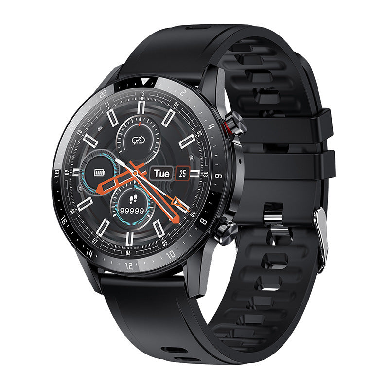 Reloj inteligente con llamadas Bluetooth y reproductor de música.