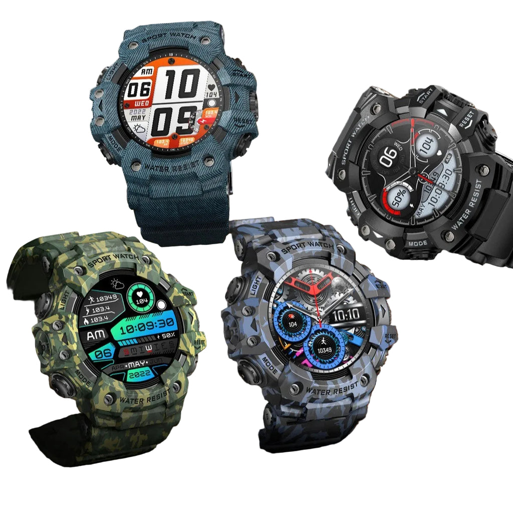 Reloj inteligente deportivo para exteriores con llamadas Bluetooth