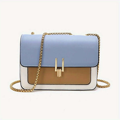 Bolso Bandolera Mujer Elegante - Cartera Cruzada con Hebilla Decorativa