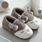 Cute Plush Home Cotton Shoes For Men