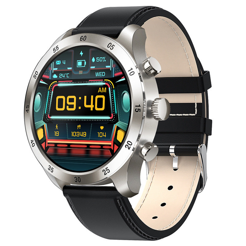 Reloj inteligente con pantalla que reproduce música