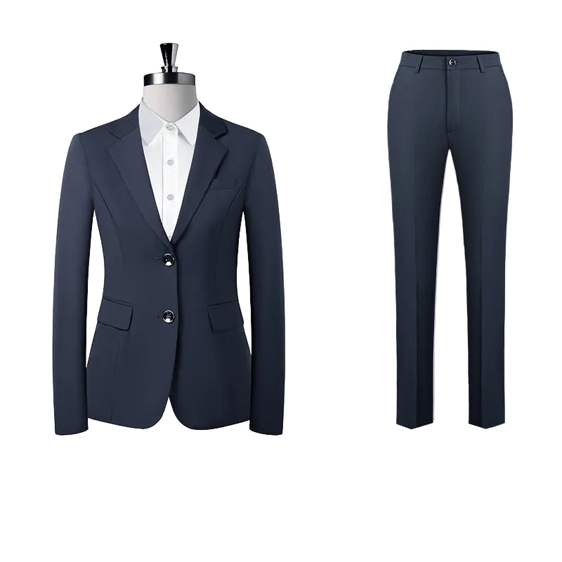 Traje de trabajo del mismo estilo para hombres y mujeres