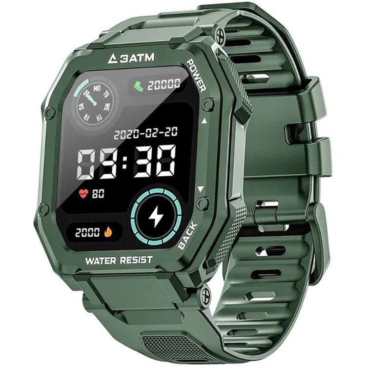 Relógio inteligente 3ATM IP68, unissex, fitness, smartwatc - SENBONO - A.S Foco