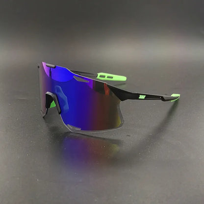 Óculos de sol UV400 ciclismo sin aro unisex.