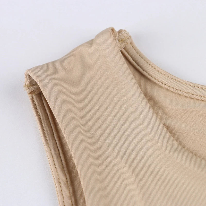 Top Corto de Mujer con Diseño Cut Out – Off Shoulder, Ajustado y Estilo Deportivo de Verano