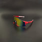 Óculos de sol UV400 ciclismo sin aro unisex.