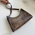Bolso de Hombro con Estampado de Cebra o Leopardo para Mujer – Cartera de Axila de Piel Sintética Verano
