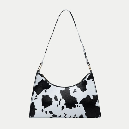 Bolso de Hombro con Estampado de Cebra o Leopardo para Mujer – Cartera de Axila de Piel Sintética Verano