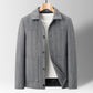 Middle-aged Men Slim Lapel Woolen Jacket Three-dimensional