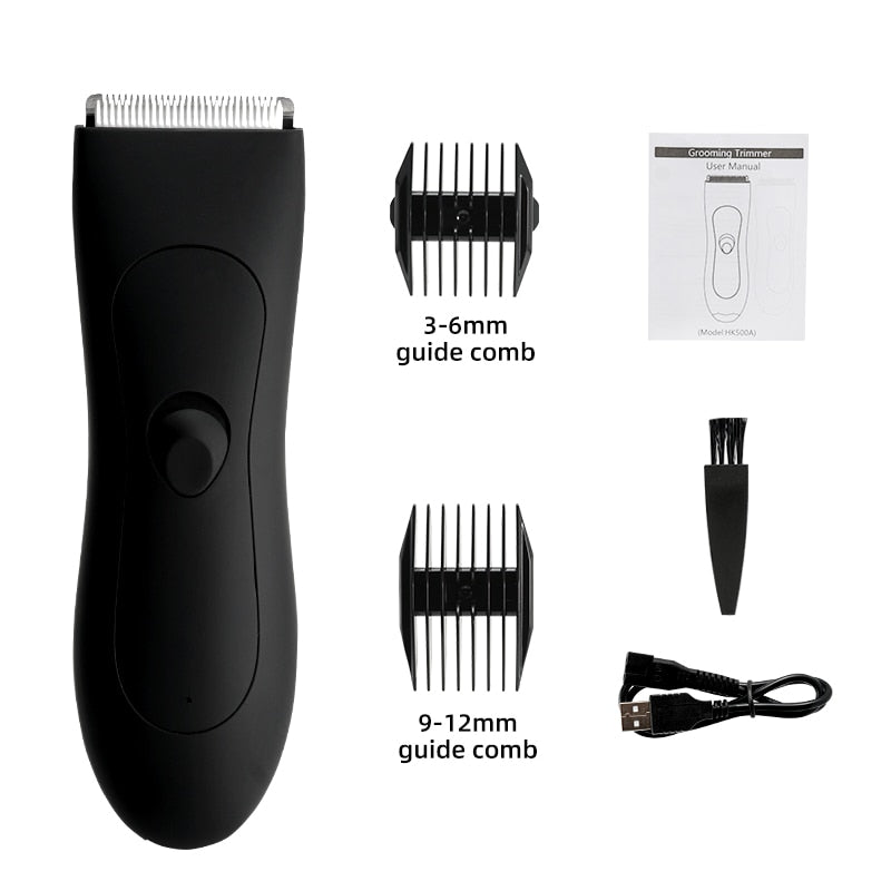 Aparador de pêlos do corpo masculino para barbear para mulheres Depilação Aparador virilha, corpo e Braço - Lady Shaver - A.S Foco