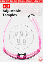 Gafas de Ciclismo SCVCN UV400 – Deportivas Unisex, Conducción, Montaña y Bicicleta