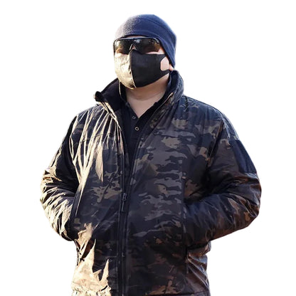 Chaqueta Táctica Level 7 para Hombre –  Impermeable, Cálido y Cortaviento