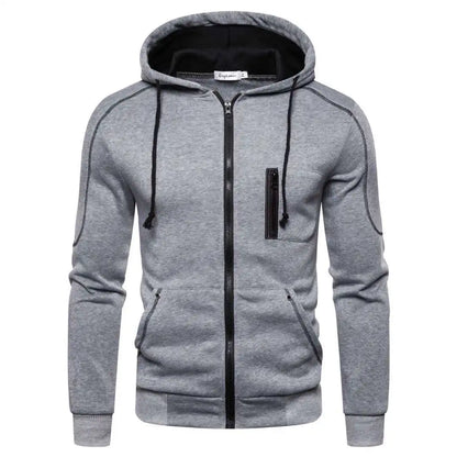 Sudadera con capucha para hombre Negro Blanco Verde militar Rojo.