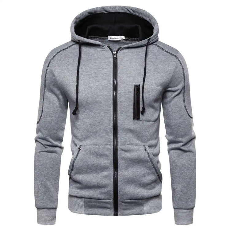 Sudadera con capucha para hombre Negro Blanco Verde militar Rojo.