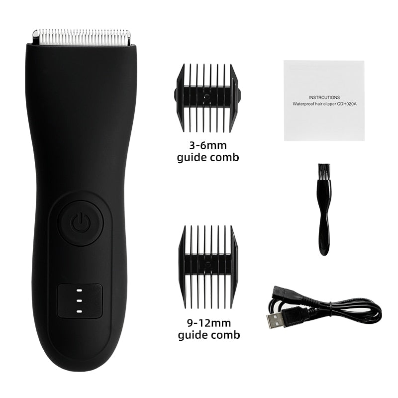 Aparador de pêlos do corpo masculino para barbear para mulheres Depilação Aparador virilha, corpo e Braço - Lady Shaver - A.S Foco
