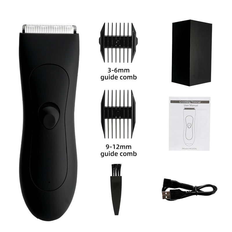 Aparador de pêlos do corpo masculino para barbear para mulheres Depilação Aparador virilha, corpo e Braço - Lady Shaver - A.S Foco