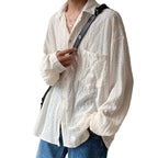 Camisa Personalizada para Hombre – Diseño Hollow Out y Malla Transpirable