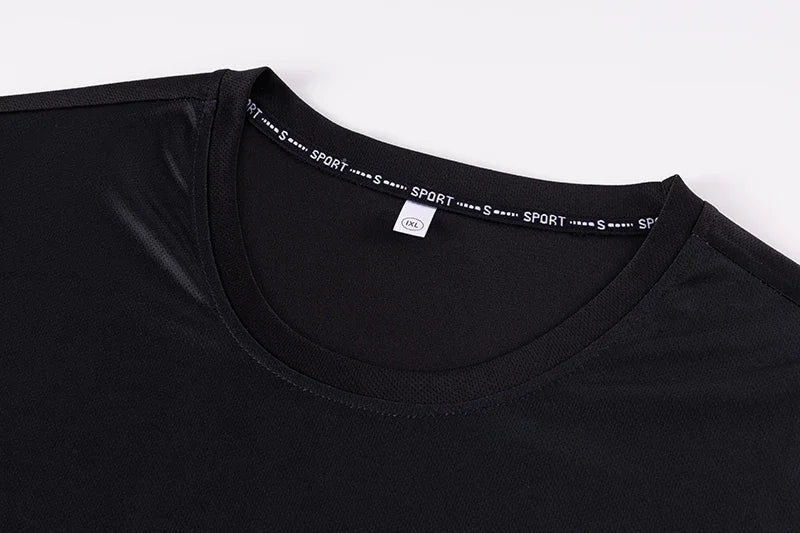 Camiseta con degradado para hombre, talla grande 7XL, 110-175 kg, manga corta y holgada