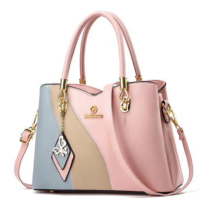 Bolso de Hombro para Mujer Estilo Cubo con Cadena
