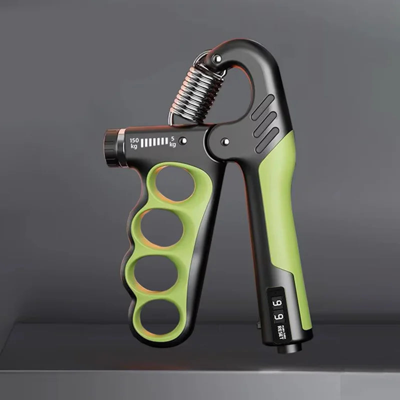 Hand Gripper Ajustable  –  Muñeca y Antebrazo con Dinamómetro para Gimnasio y Recuperación Muscular