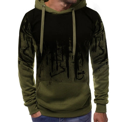 Conjunto de sudadera con capucha para hombre.