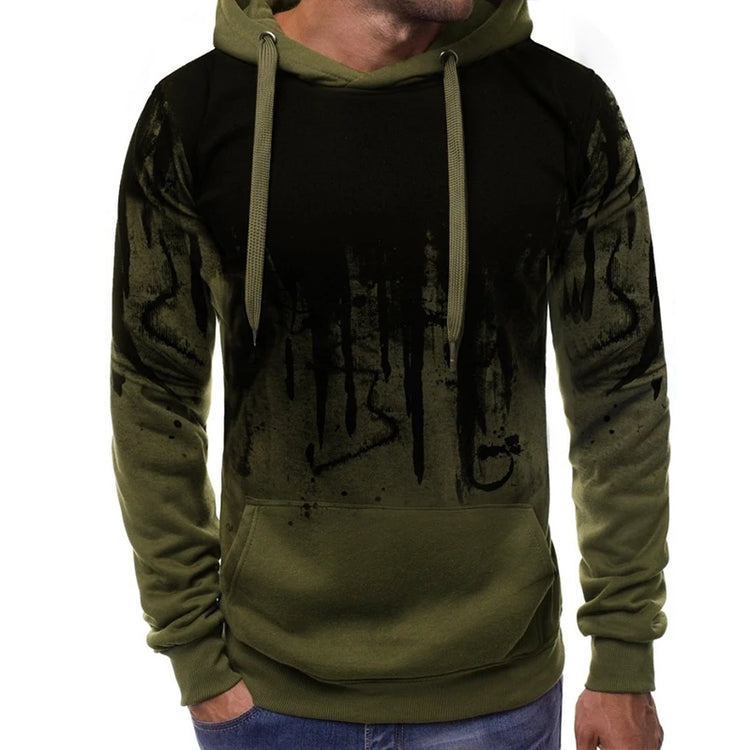 Conjunto de sudadera con capucha para hombre.