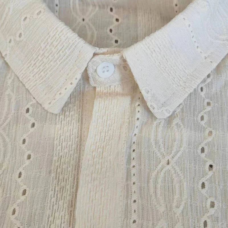 Camisa Personalizada para Hombre – Diseño Hollow Out y Malla Transpirable