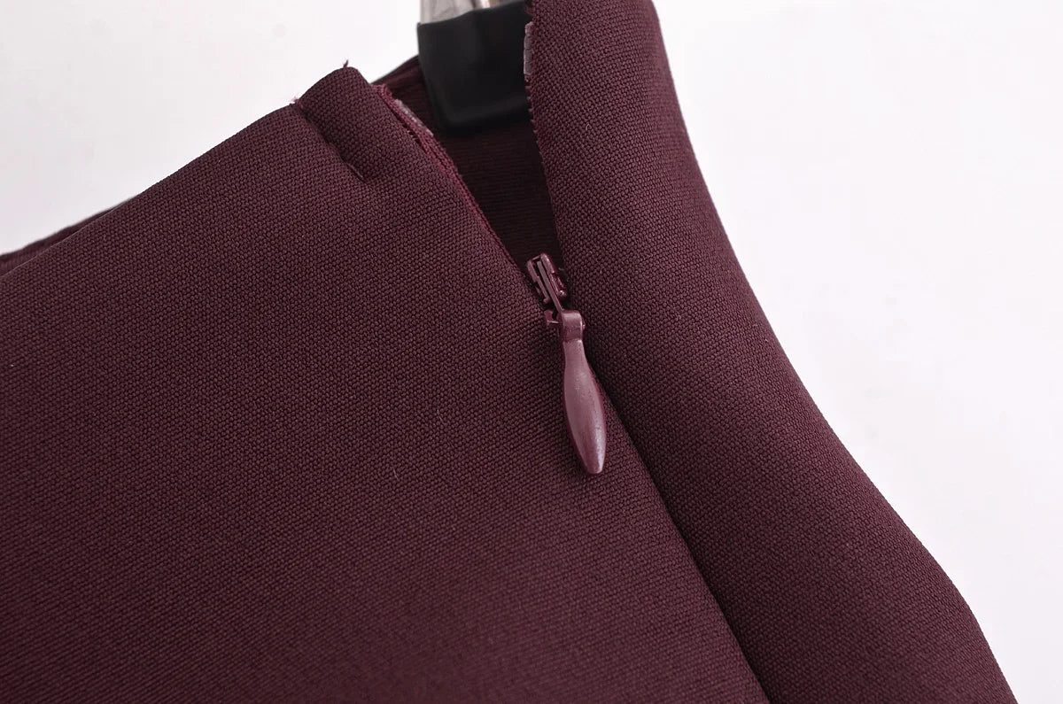 Falda Pantalón Mini de Cintura Alta para Mujer – Skort Vintage con Cremallera Lateral