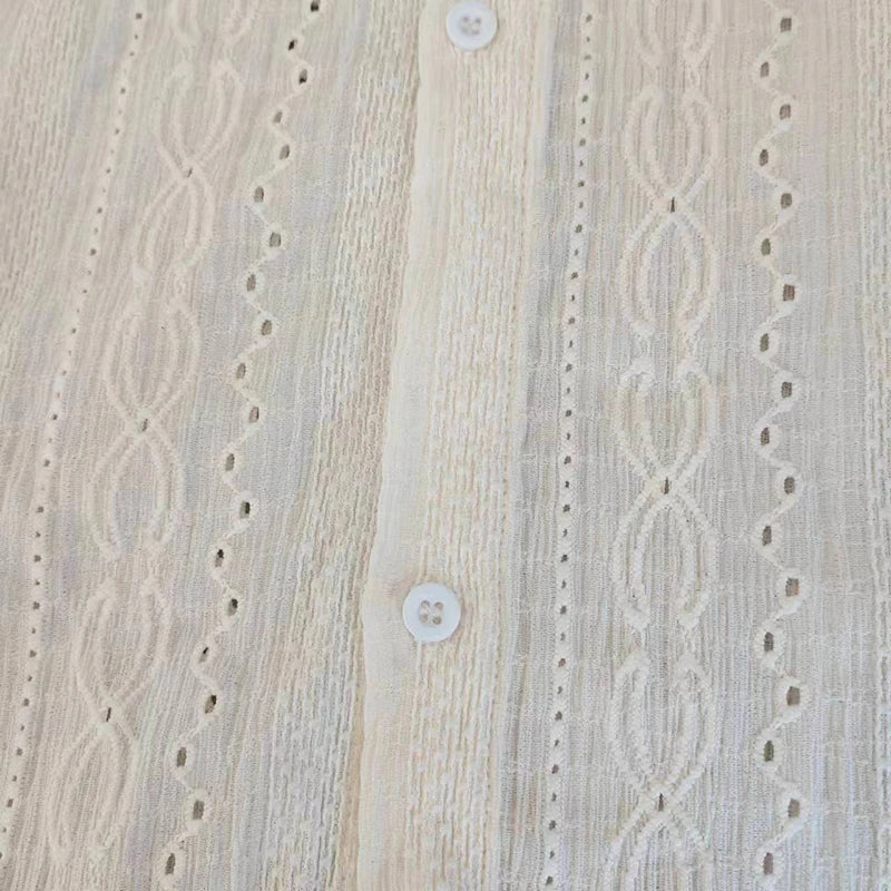 Camisa Personalizada para Hombre – Diseño Hollow Out y Malla Transpirable