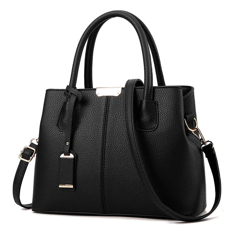 Bolso de Hombro para Mujer Estilo Cubo con Cadena