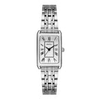 Women Watches Fashion Square Ladies Quartz Watch Bracelet Set Green Dial Simple Rose Gold Mesh Luxury Women Watches - A.S Foco