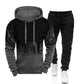 Conjunto de sudadera con capucha para hombre.