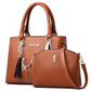 Bolso Minimalista de Gran Capacidad para Mujer – Bandolera y Bolso de Hombro con Cadena en PU