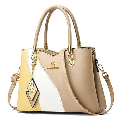 Bolso de Hombro para Mujer Estilo Cubo con Cadena