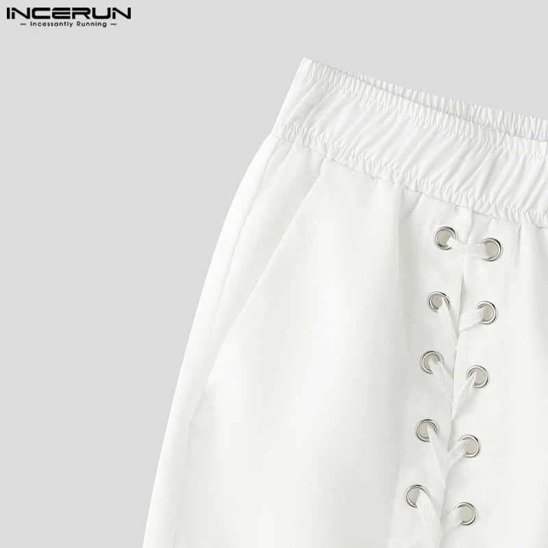 IShorts INCERUN  Estilo Americano – Diseño de Malla, Modernos y Casual para Hombre