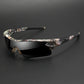 Gafas Deportivas UV400 Unisex – Lentes de Cobertura Total, Livianas y Envolventes para Ciclismo