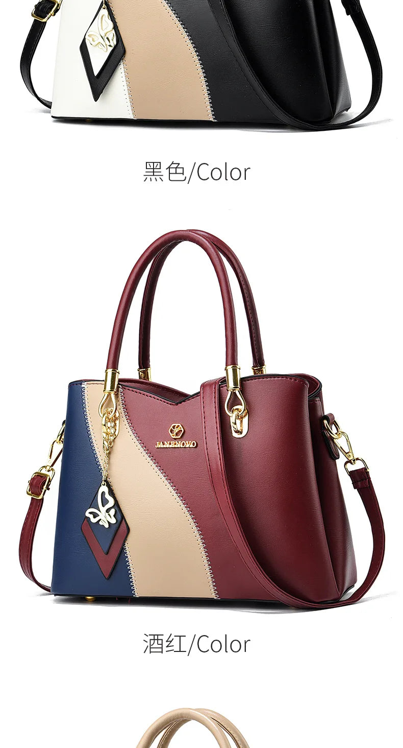 Bolso de Hombro para Mujer Estilo Cubo con Cadena