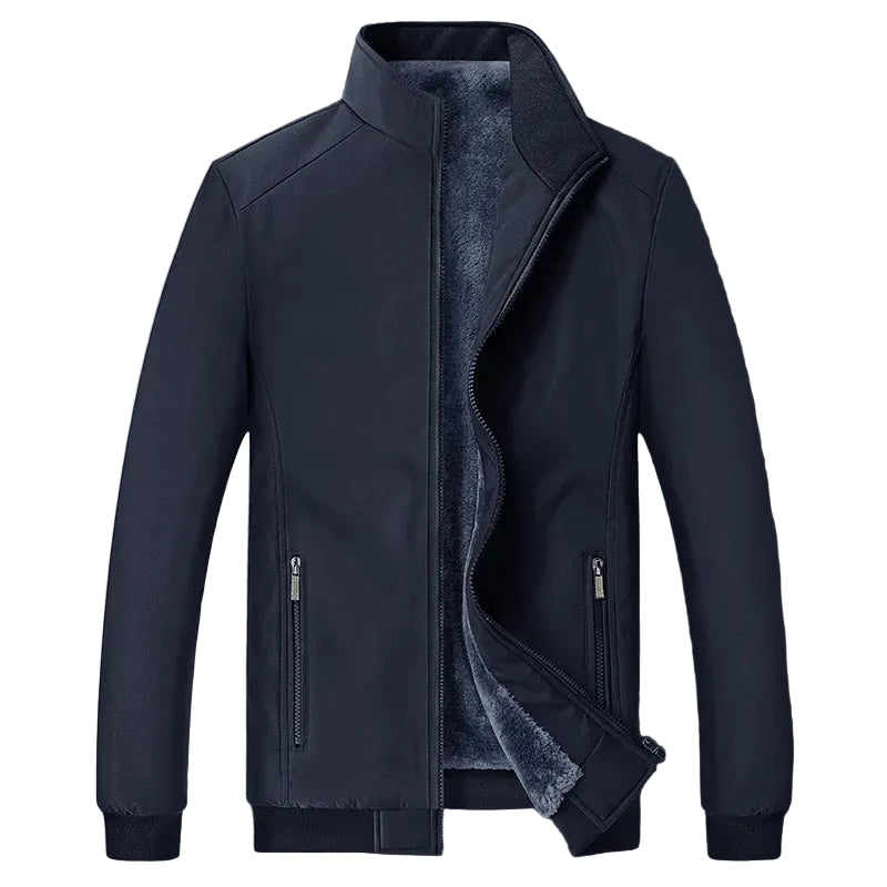 Chaqueta de invierno para hombre - negocios gruesa interior de lujo