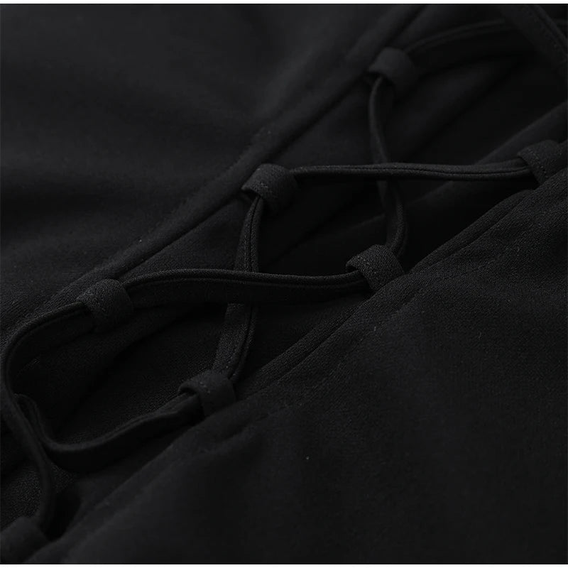 Vestido Maxi Marrón para Mujer – Tirantes, Pliegues y Cintura Ajustada