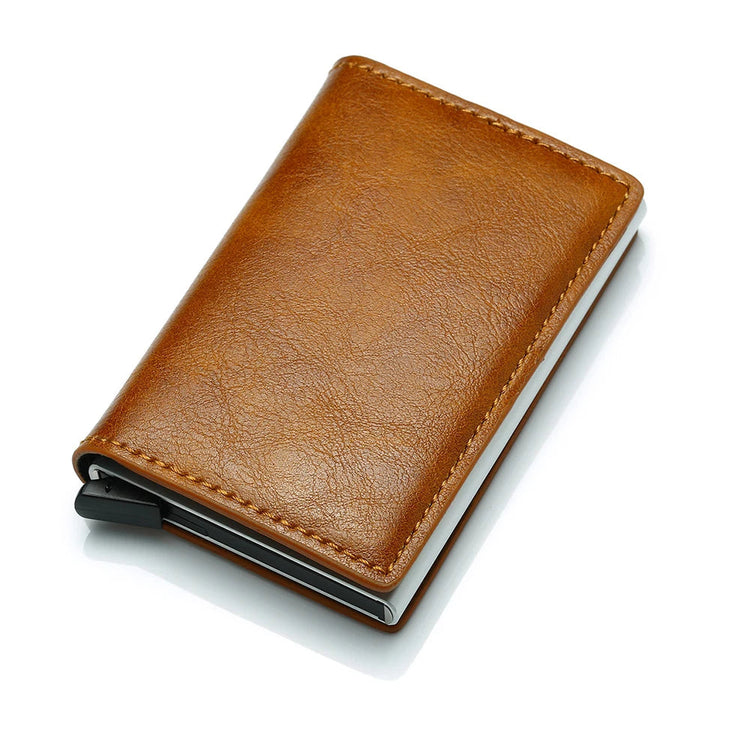 Nueva fibra de carbono para Apple Airtag Wallet Men.