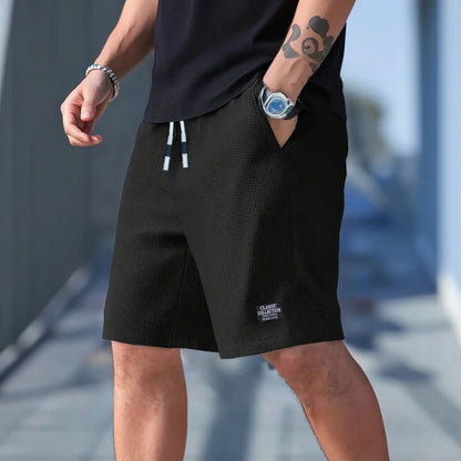 Pantalones Cortos para Hombre –  Deportivas y de Playa con Tejido Texturizado y Transpirable