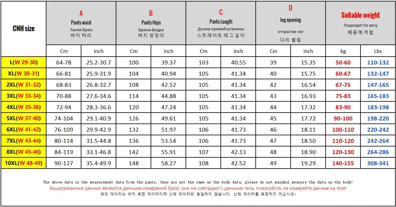 Pantalones casuales de verano para hombre, talla grande 10XL, corte recto y elástico